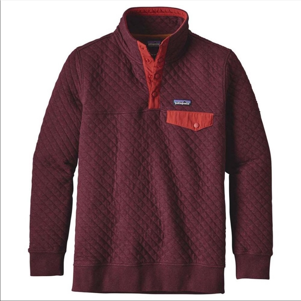 Patagonia quilted pullover